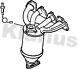 Klarius catalyst t/a with pipe fits Vauxhall astra corsa vectr 1.4 1.698-05