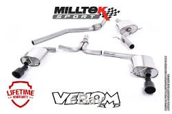 Milltek Cat-Back Exhaust for Vauxhall Astra Mk5 H 1.7 CDTi DPF Van SSXVX2230