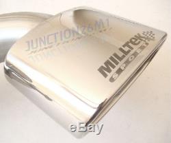 Milltek Exhaust Astra VXR H Cat Back System Stainless Non-Resonated 05-10 NEW