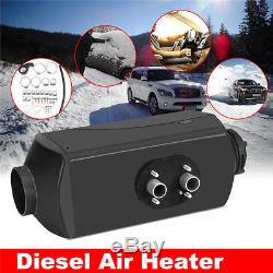 New 5KW Independent Car Home Boat Air Diesel Heater withSilencer&Exhaust Pipe Set