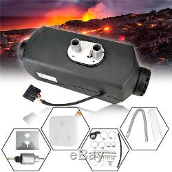 New 5KW Independent Car Home Boat Air Diesel Heater withSilencer&Exhaust Pipe Set
