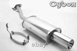 New Astra G Coupe Cabriolet Stainless Steel Back Box