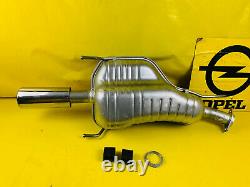 New Exhaust End Silencer Opel Zafira A 2,0 Litre 16V With 200PS 2.0 OPC Silencer
