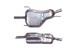 OPEL VAUXHALL ASTRA G Mk IV 1.6 Hatch 2003-2005 Exhaust Rear Silencer