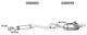 OPEL VAUXHALL ASTRA H Mk V Sport Hatch 1.8 1.6 2004-2011 Exhaust System