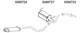 OPEL VAUXHALL ASTRA J Mk VI 1.6 2009-2015 Exhaust System