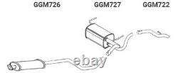OPEL VAUXHALL ASTRA J Mk VI 1.6 2009-2015 Exhaust System