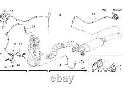 Oem Vauxhall Astra K (2016-) 1.6 Diesel Position 2 Nox Sensor 55495597 New Rear