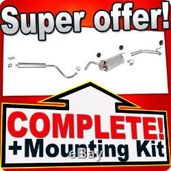 Opel/Vauxhall Astra J 1.6 Hatchback 115HP Silencer Exhaust System 3A3