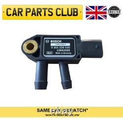 Original Vauxhall Astra K 1.2 1.4 Exhaust Pressure Differential Sensor 12682585