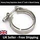 PREMIUM Vauxhall Astra VXR Upgraded 3 Exhaust V-Band Clamp Stainless Steel