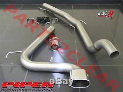 Piper 3 Sports Performance Exhaust System Replace For Vauxhall Astra Vxr 05