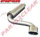 Piper Back Box Performance Exhaust Oval Tailpipe Replace For Astra Vxr Turbo