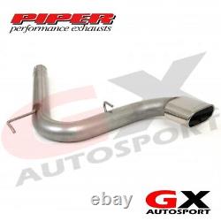 Piper Exhausts CAST15B/R Vauxhall Astra Mk5 H VXR 2.0 3 rear Without Silencer