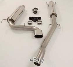 Piper Exhausts Vauxhall Astra H VXR 2.0T Cat Back Exhaust System (1 Silencer)
