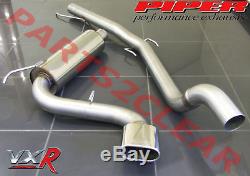 Piper Non Res 3 Cat Back Performance Exhaust System Replace For Astra Vxr 05