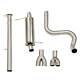 Piper Stainless 3 Inch Turbo Back Exhaust & Sports Cat For Vauxhall Astra G SRI