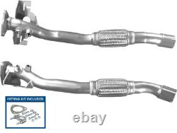 Premier Front Exhaust Pipe + Fitting Kit Fits Vauxhall Astra 2004-2010 1.2 CDTi