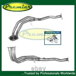 Premier Front Exhaust Pipe + Fitting Kit Fits Vauxhall Cavalier Calibra 2.0 #1