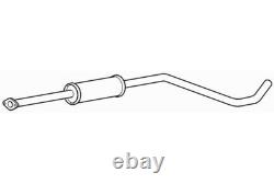 Quality Centre Exhaust Middle Silencer for Vauxhall Astra 115 1.6 (2010-2016)