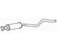 Quality Centre Exhaust Middle Silencer for Vauxhall Astra 14NV 1.4 (1990-1991)