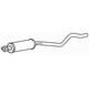 Quality Centre Exhaust Middle Silencer for Vauxhall Astra 16DA 1.6 (1986-1989)