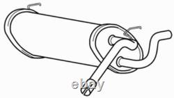 Quality Rear Exhaust Silencer Back Box for Vauxhall Astra 115 1.6 (2010-2016)