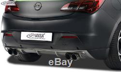 Rdx Vauxhall Astra Mk6 Gtc 09- Rear Bumper Lip (dual Exhaust)