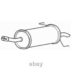 Rear Exhaust Silencer Back Box for Vauxhall Astra CDTi 110 1.7 (2011-2013)