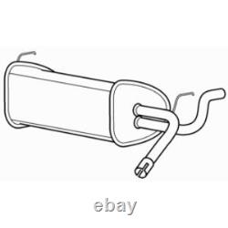 Rear Exhaust Silencer Back Box for Vauxhall Astra CDTi 160 2.0 (2010-2012)