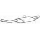 Rear Exhaust Silencer Back Box for Vauxhall Astra Dual Fuel 1.6 (2000-2001)