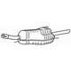 Rear Exhaust Silencer Back Box for Vauxhall Astra Dual Fuel 1.6 (2003-2004)