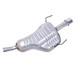 Rear Muffler Silencer 920mm Length Fits Vauxhall Astra EEC EGM599P