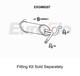 Rear Muffler Silencer Insert Fits Vauxhall Astra Opel Astra EuroFlo EXGM6287