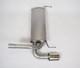 Rear Muffler Silencer mm Length Fits Vauxhall Astra EEC EGM4010