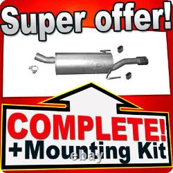 Rear Silencer for Vauxhall / OPEL ASTRA H (Also GTC) 1.9 CDTi +Chrom Exhaust