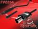 SPORTEX FV22S4 PERFORMANCE EXHAUST Vauxhall Astra H mk5 1.4i 2005-2010 BRAND NEW