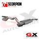 SVX057 Scorpion Exhausts Vauxhall Astra J VXR 2012-2018 Res Secondary CatBack