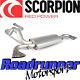 Scorpion Astra VXR J MK6 Exhaust System 3 Secondary Cat Back Non Res SVXS057