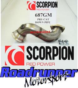 Scorpion Decat Downpipe Zafira GSI / VXR Pre-Cat Exhaust Stainless 2.5 SVXC041