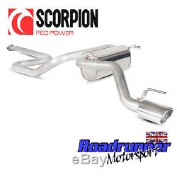 Scorpion Exhaust Astra J GTC 1.4T Secondary Cat Back Non Res Oval Tail SVXS034