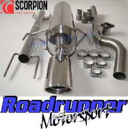 Scorpion Exhaust Astra MK5 1.4 1.6 1.8 2.0T SRI Non Res System LOUDER & Cut Out
