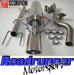 Scorpion Exhaust Astra SRI MK5 2.0T Turbo Non Res Cat Back System LOUDER SVXS045