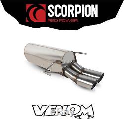 Scorpion Exhausts 2.5 Rear Back Box Vauxhall Astra H Mk5 Hatch (05-09)