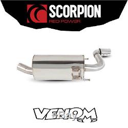 Scorpion Exhausts 2.5 Rear Back Box Vauxhall Astra H Mk5 VXR (05-09)