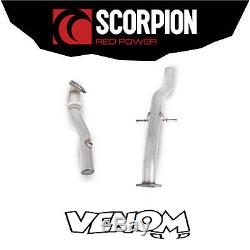 Scorpion Exhausts 2.5 Secondary DeCat Section Vauxhall Astra GTC 1.4T