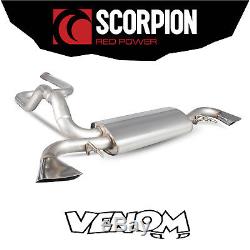 Scorpion Exhausts 3 Non-Resonated CatBack Exhaust Vauxhall Astra J VXR (12-16)