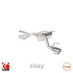 Scorpion Exhausts Vauxhall Astra GTC 1.4 Turbo Non-resonated cat-back system 200