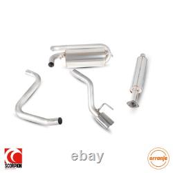 Scorpion Exhausts Vauxhall Astra GTC 1.4 Turbo Resonated cat-back system 2009-20