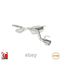 Scorpion Exhausts Vauxhall Astra GTC 1.6 Turbo Resonated secondary cat-back syst
